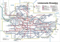 Liniennetz Dresden