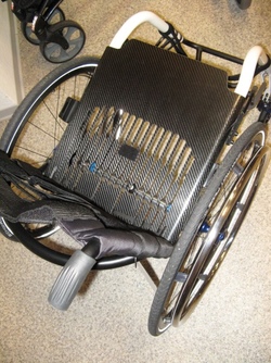 Carbonsitzfläche mit integrierter Federung