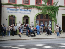 Zielpunkt - Plauener Bahnhof